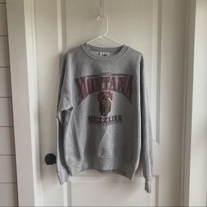 vintage montana athletic sweatshirt